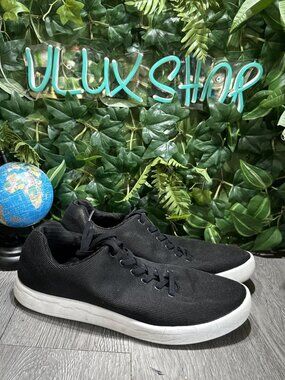 Atoms Sneakers Shoes Model 000 Mens Size 12.75 Black White Comfort Casual